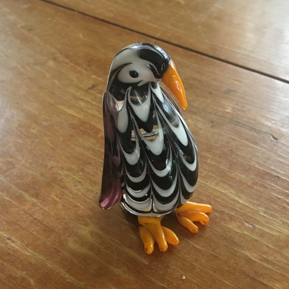Fitz and Floyd Glass Menagerie Penguin
